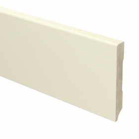 Rechte Moderne plint RAL 9001 90mmx12mm á 240cm