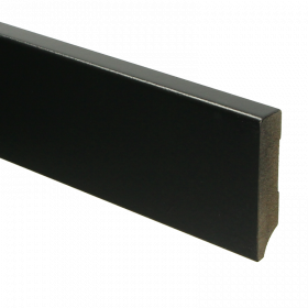 Rechte Moderne plint RAL 9005 70mmx15mm á 240cm