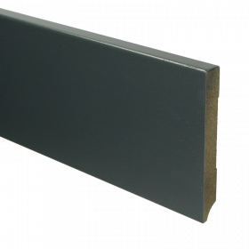 Rechte Moderne plint RAL 7016 120mmx15mm á 240cm