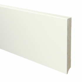 Rechte Moderne plint RAL 9016 150mmx18mm á 240cm