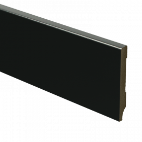 Rechte Moderne plint RAL 9005 70mmx9mm á 240cm