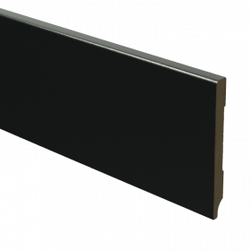 Rechte Moderne plint RAL 9005 90mmx9mm á 240cm