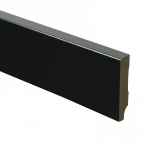 Rechte Moderne plint RAL 9005 55mmx12mm á 240cm