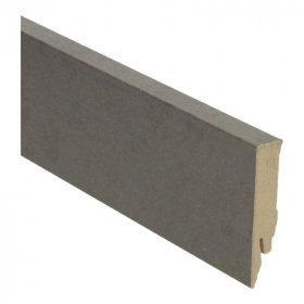 Rechte folieplint 70x14 beton gepolijst donker PPC 27093
