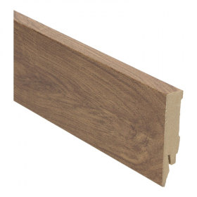 Rechte folieplint 70x14 eiken naturel donker PPC 27114