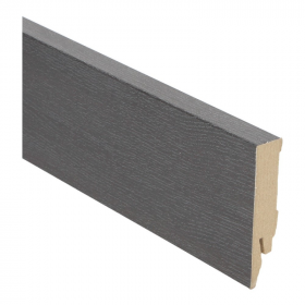 Rechte folieplint 70x14 zwart geolied PPC 27135
