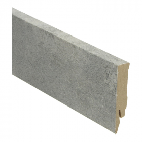Rechte folieplint 70x14 Concrete grey PPC 27227