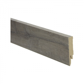 Rechte folieplint 70x14 oud eiken bruingrijs PPC 27239