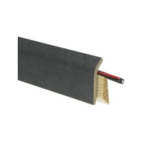 Overzetplint Leem Donker á 240cm